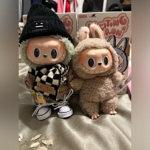 POP MART Exciting Macaron Green Grape 💚 Labubu